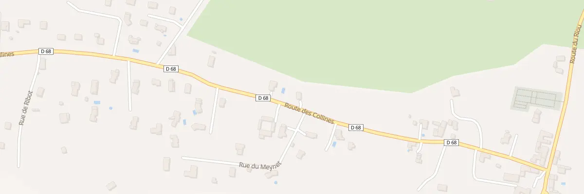 Plan du 436 Rte des Collines à Arthun