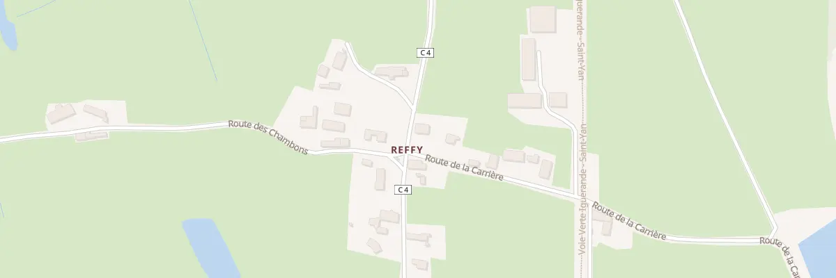 Plan du 20 Rte de Vindecy à Baugy