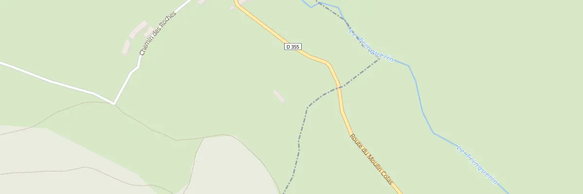 Plan du 242 Champ des Antes à Quarré-les-Tombes
