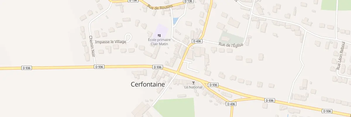 Plan du 29 Rue de Recquignies à Cerfontaine