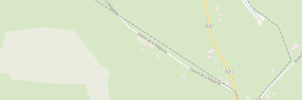 Plan du 1948 Che de la Malgarnie à Saint-Romain-la-Motte