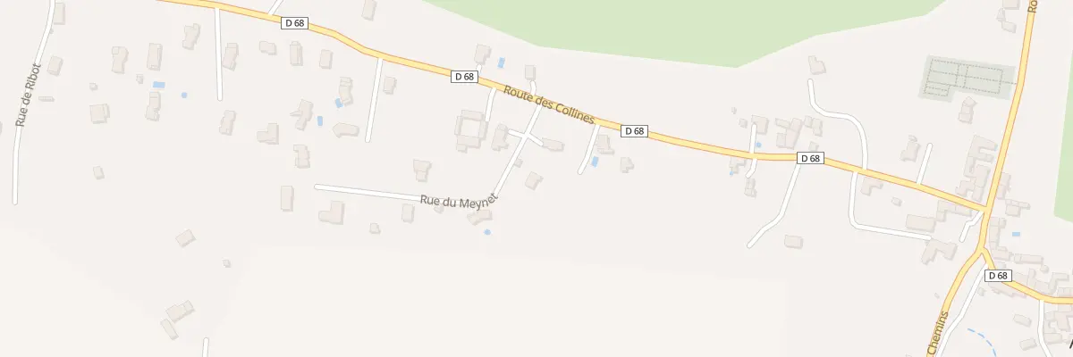 Plan du 367 Rte des Collines à Arthun