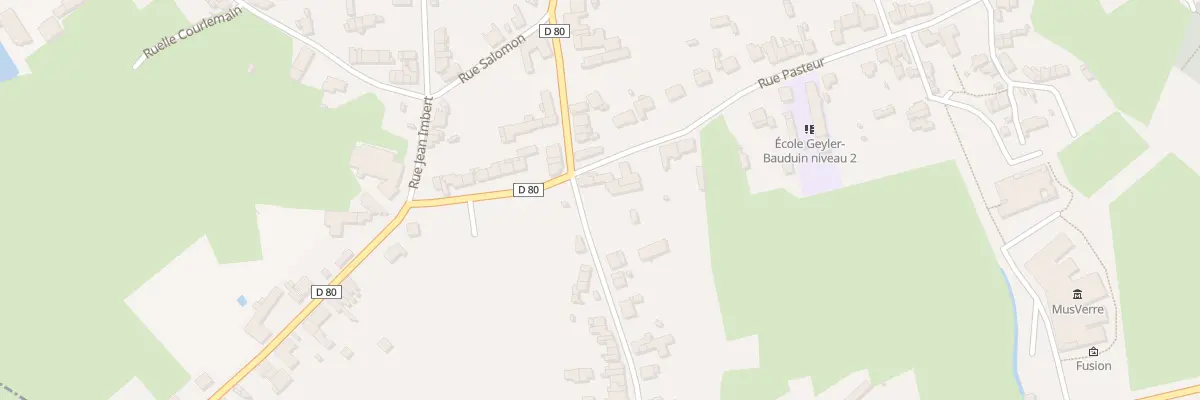 Plan du 53A Rue Jean Jaurès à Sars-Poteries