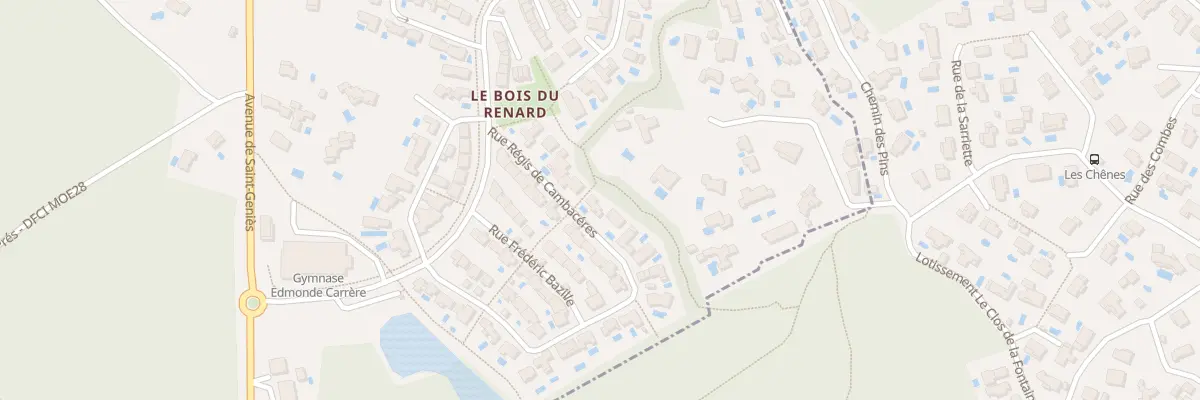 Plan du 34 Rue Regis de Cambaceres à Beaulieu