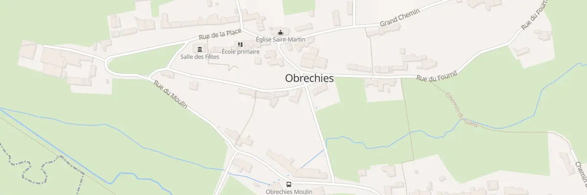Plan du 7 Rue des Juifs à Obrechies