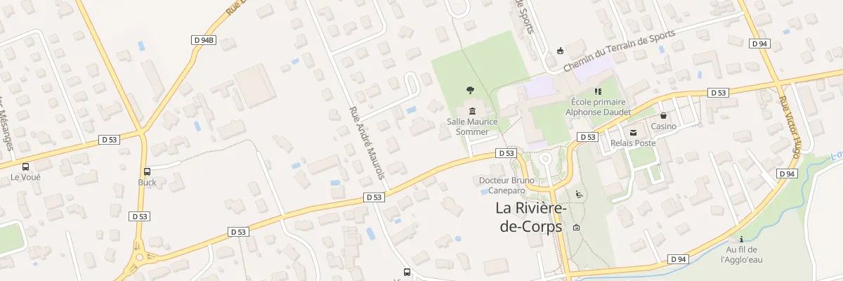 Plan du 60 Rue Jean Jaures à La Rivière-de-Corps