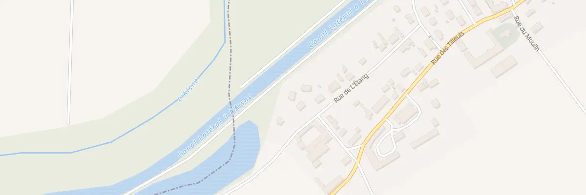 Plan du 26 Rue de l’Etang à Pignicourt