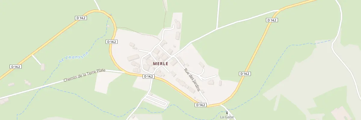 Plan du 150 Rue des Jardins à Merle-Leignec