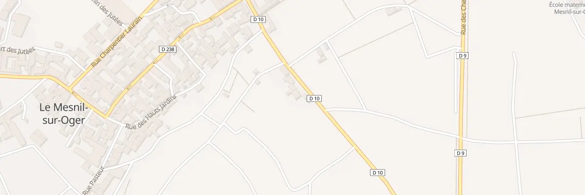 Plan du 14 Rue de Vertus au Mesnil-sur-Oger