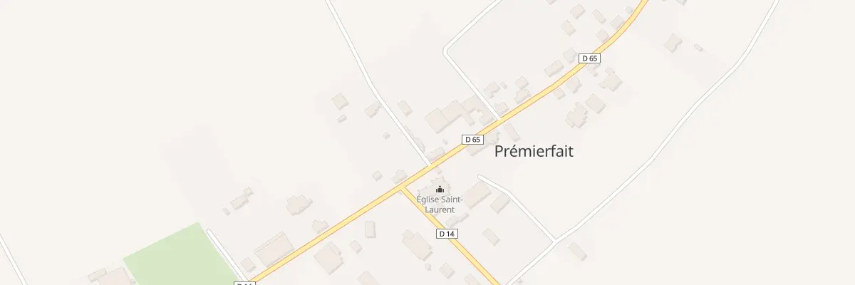 Plan du 17 Rue Saint Laurent à Prémierfait