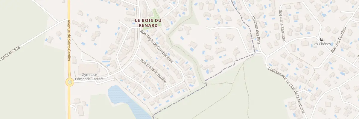 Plan du 32 Rue Regis de Cambaceres à Beaulieu