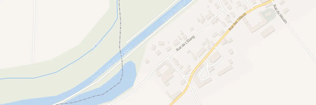Plan du 24 Rue de l’Etang à Pignicourt