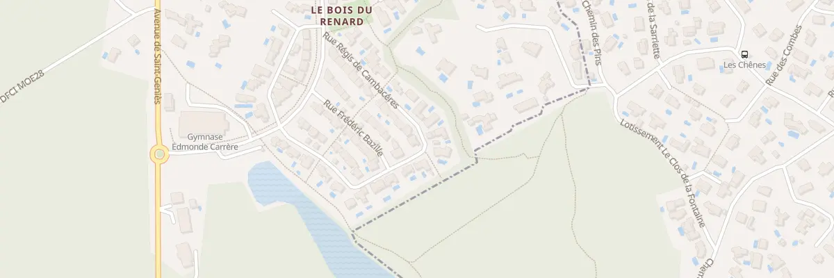 Plan du 17 Rue Regis de Cambaceres à Beaulieu