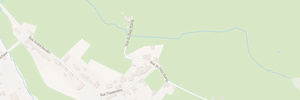 Plan du 25 Rue du Petit Etang à Sains-du-Nord