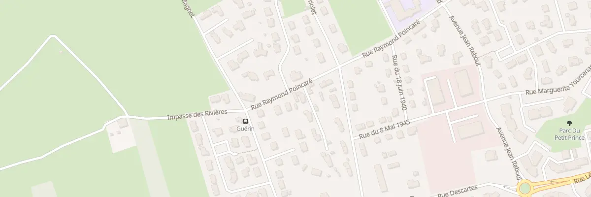 Plan du 913 Rue Raymond Poincaré à Riorges
