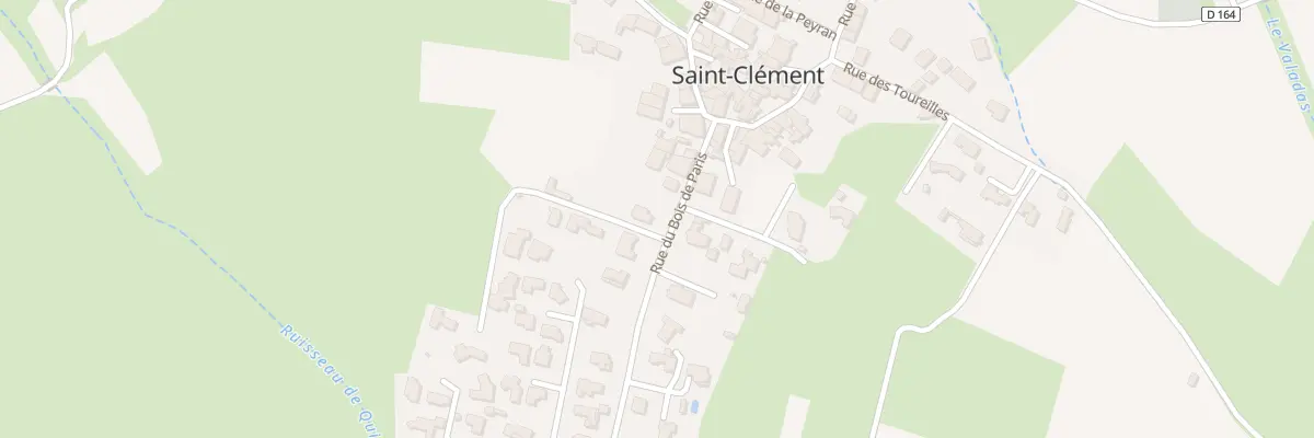 Plan du 78 Rue Bois de Paris à Saint-Clément