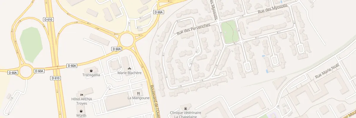 Plan du 7 Rue des Glaieuls à La Chapelle-Saint-Luc