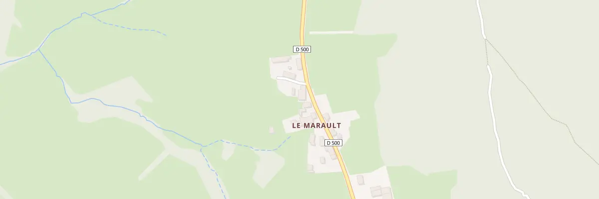 Plan du 34 Rte du Haut Folin à Arleuf