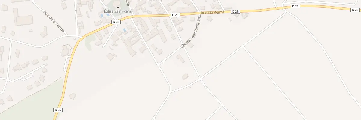 Plan du 8 Rue des Lilas à Brimont