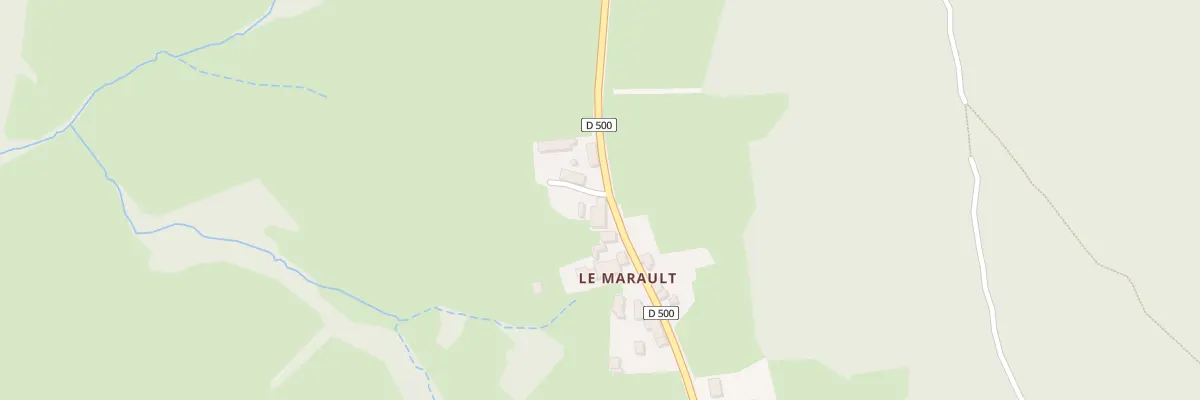 Plan du 30 Rte du Haut Folin à Arleuf