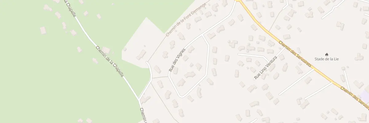 Plan du 603 Rue des Vignes à Villerest