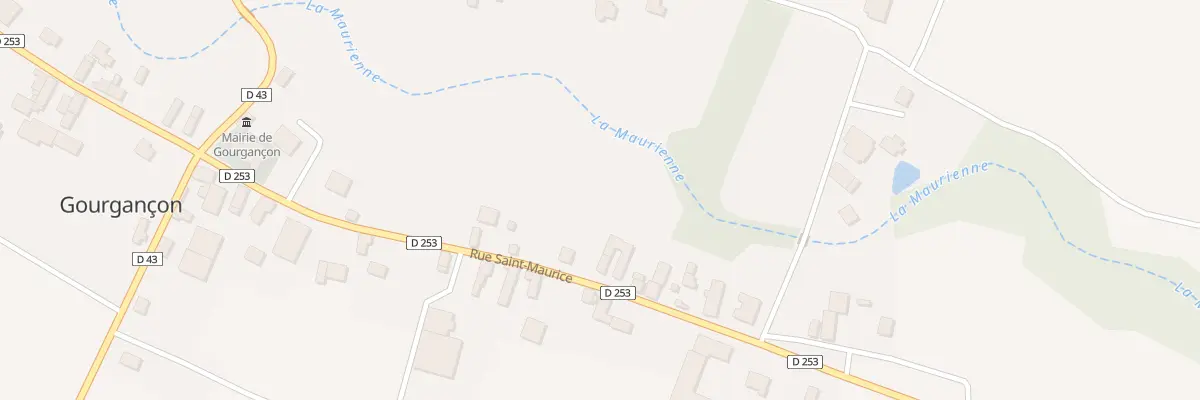 Plan du 57 Rue Saint Maurice à Gourgançon