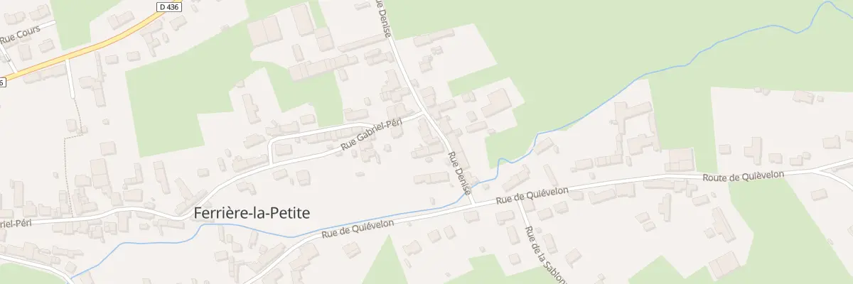 Plan du 9 Rue Denise à Ferrière-la-Petite