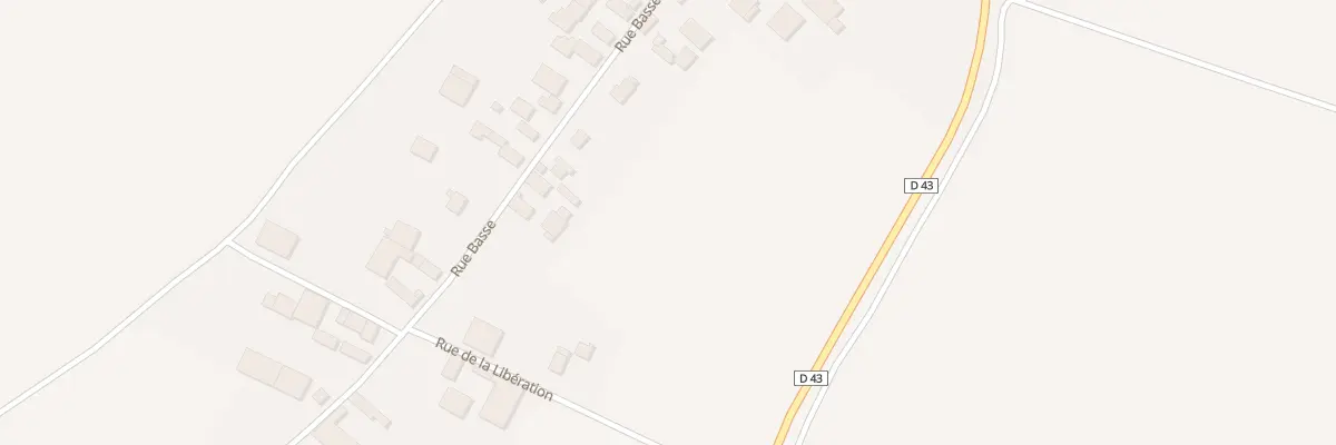 Plan du 375 Rue Basse à Euvy
