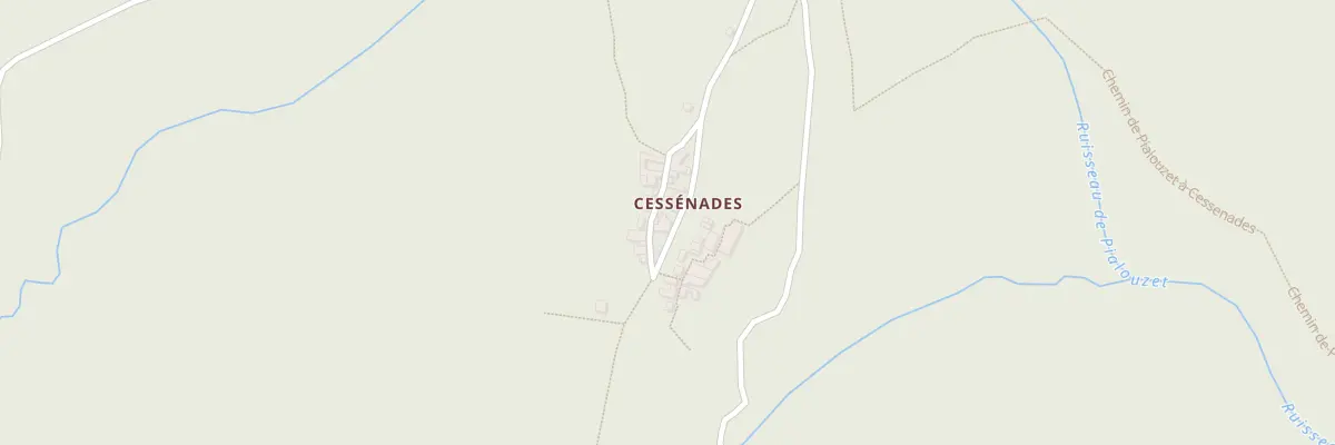 Plan du 5021 Cessenades à Malons-et-Elze