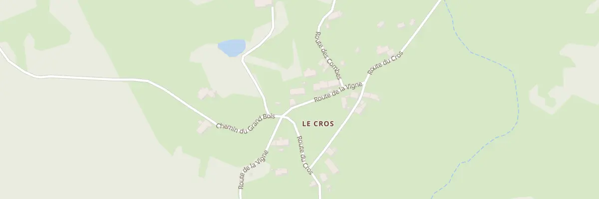 Plan du 74 Rte de la Vigne à Merle-Leignec