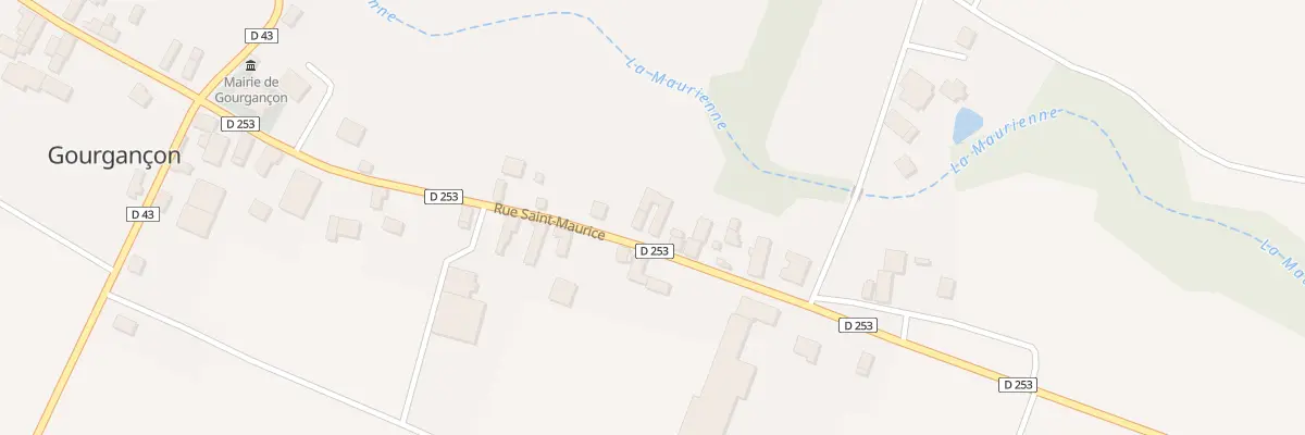 Plan du 59 Rue Saint Maurice à Gourgançon