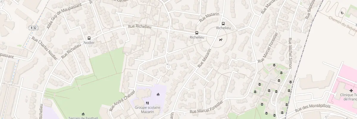 Plan du 14 Rue Francisco Goya à Reims