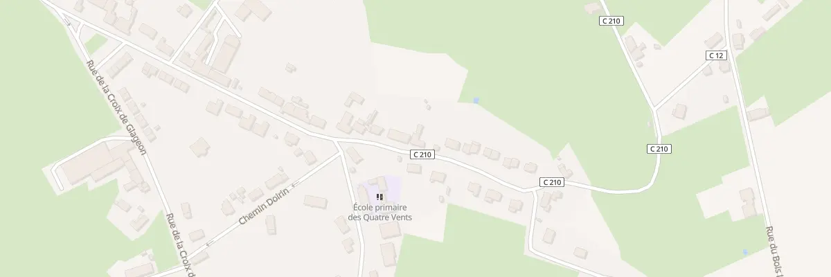 Plan du 7 Rue du Point du Jour à Sains-du-Nord