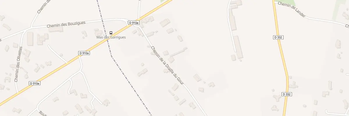 Plan du 147 Che de la Draille du Gour à Bagard
