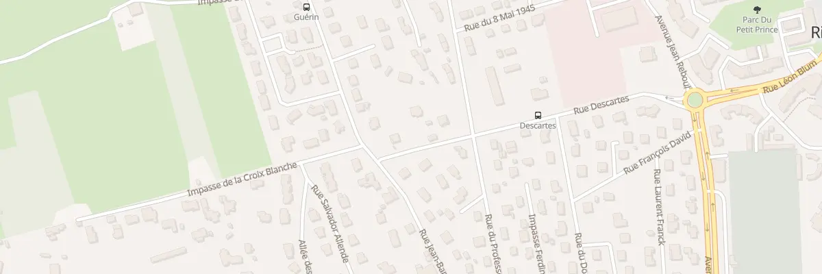 Plan du 298 Rue Jean-Baptiste Magnet à Riorges