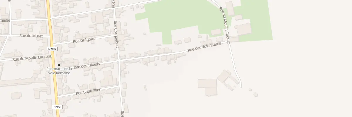 Plan du 14A Rue des Volontaires à Dizy-le-Gros