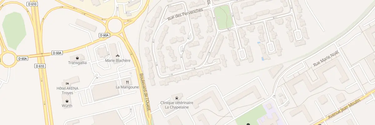 Plan du 29 Rue des Pervenches à La Chapelle-Saint-Luc