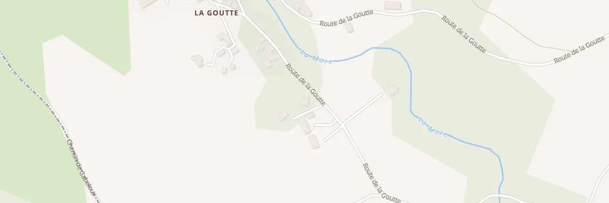 Plan du 1710 Rte de la Goutte à Margerie-Chantagret
