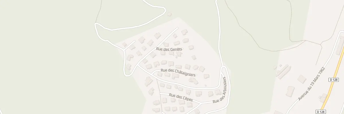Plan du 4 Rue des Genêts à La Grand-Combe