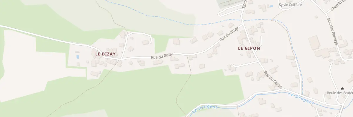 Plan du 239 Rue du Bizay à Marcilly-le-Châtel