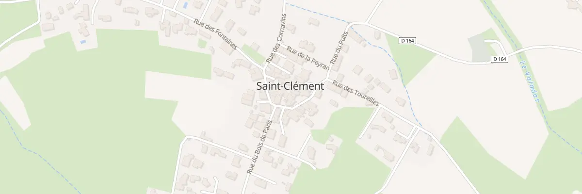 Plan du 5040 Rue Saint Clement à Saint-Clément