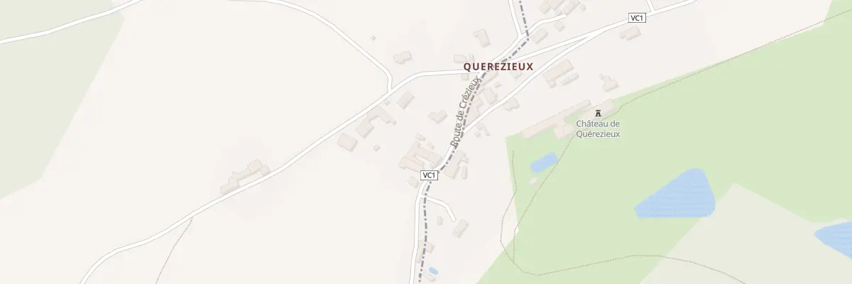 Plan du 5167 Querezieux à Verrières-en-Forez
