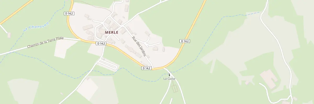 Plan du 50 Rue des Jardins à Merle-Leignec