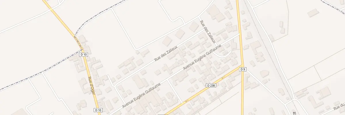 Plan du 6 Rue des Zalieux au Mesnil-sur-Oger