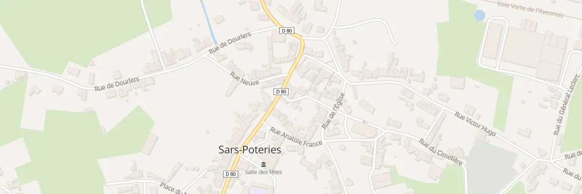 Plan du 3 Rle du Vieux Marché à Sars-Poteries