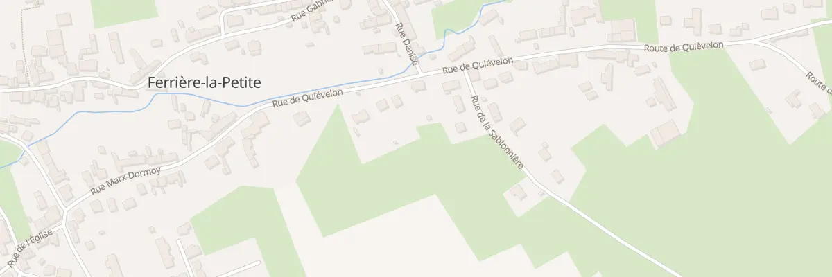Plan du 40 Rue Max Dormoy à Ferrière-la-Petite