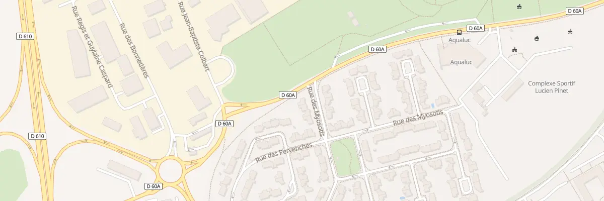 Plan du 2 Rue des Myosotis à La Chapelle-Saint-Luc