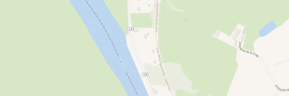 Plan du 5153 Chenoux à Baugy