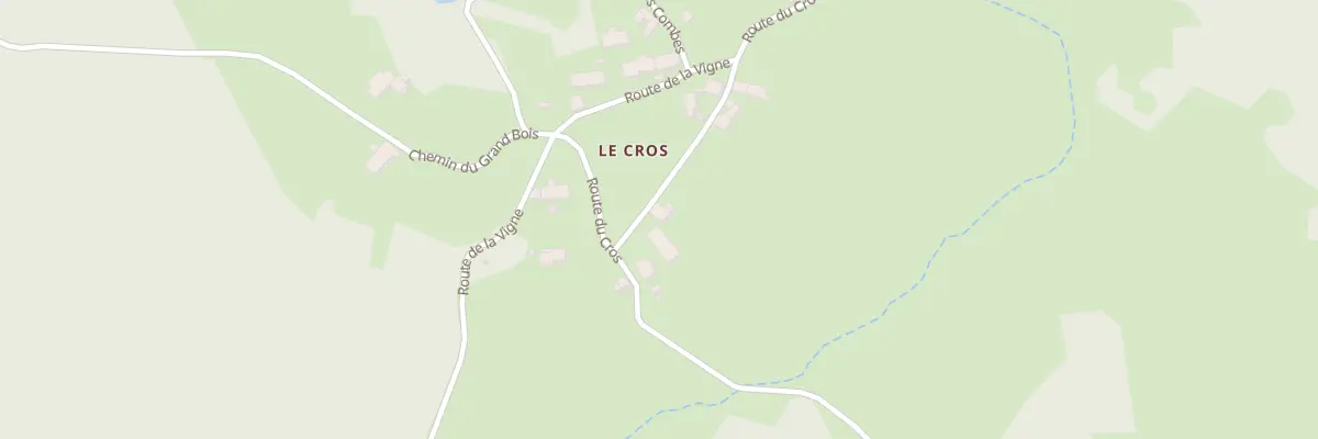 Plan du 5139 Le Cros à Merle-Leignec