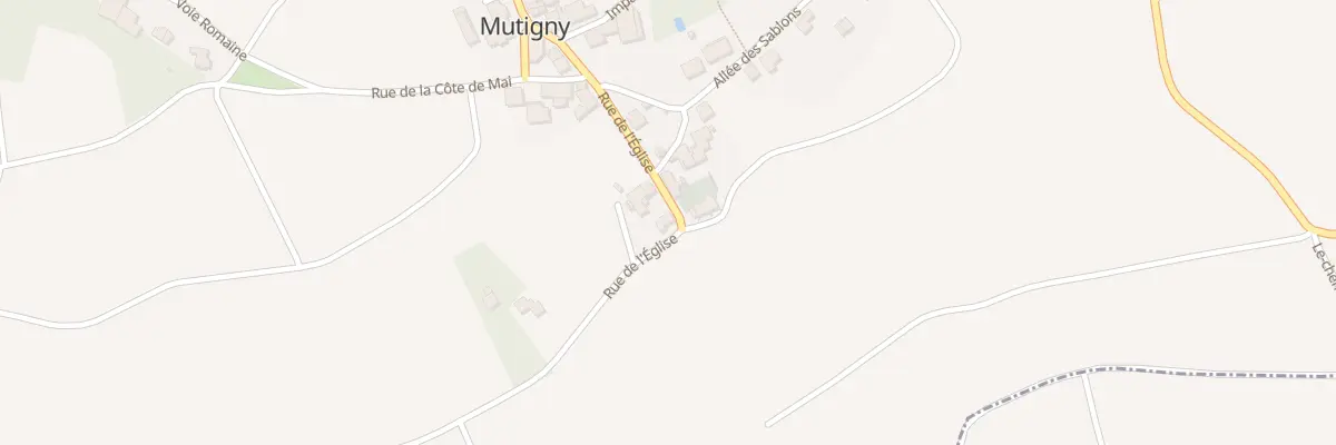 Plan du 10 Rue De L Eglise à Mutigny